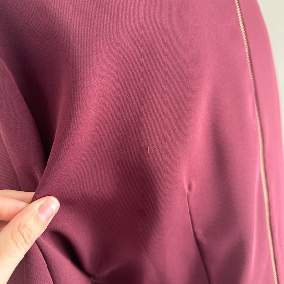 Ted Baker Dolman Midi Dress Size 4 Sheath Short Sleeve - Picture 6 of 10